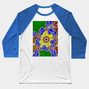 Aboriginal Art 2 Baseball T-Shirt